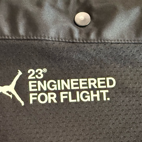 Nike Jordan 23e Flight Tech Lite Snap Pants Black Mens Size XL RARE - Picture 4 of 5